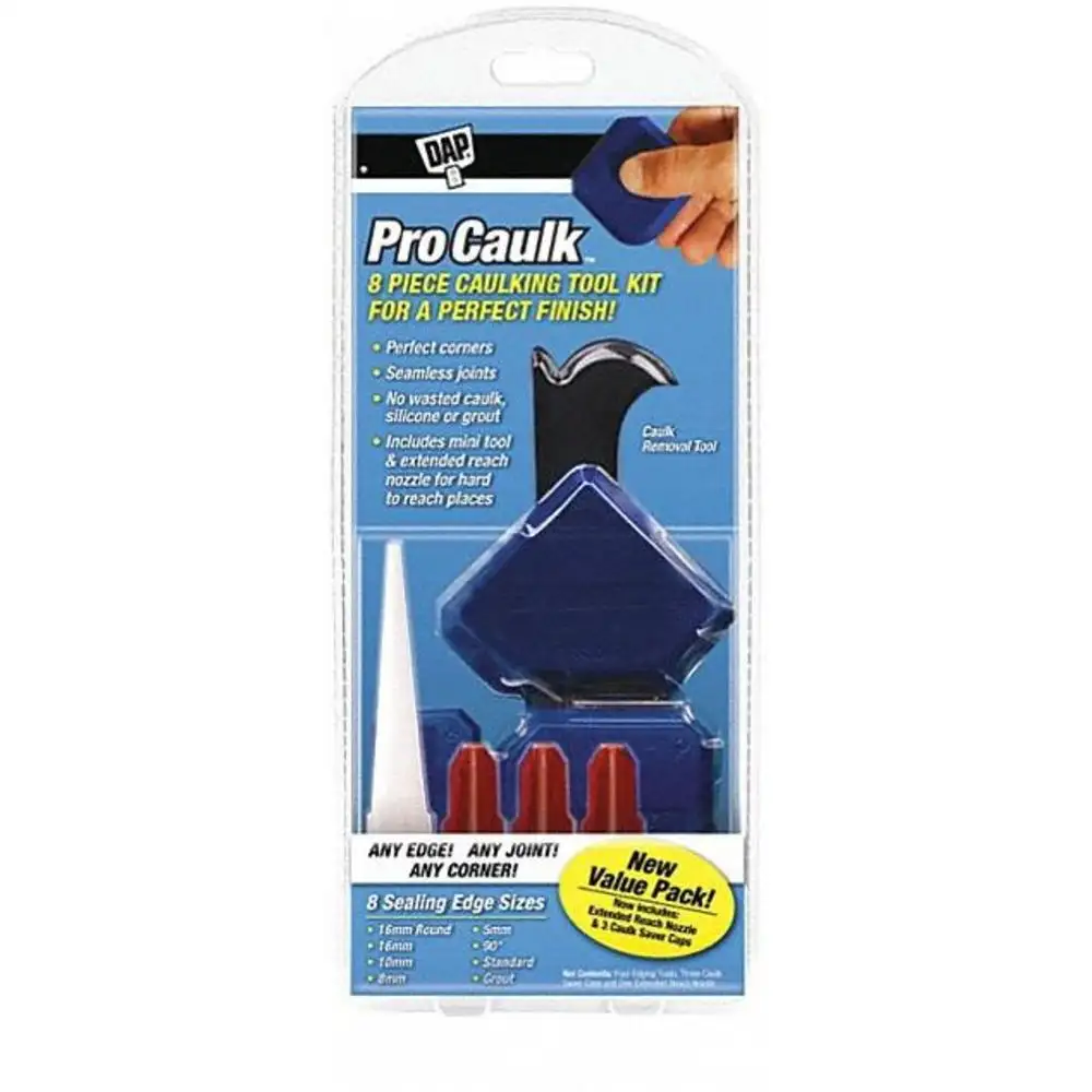 Caulk Finishing Tool, Plastic, Blue