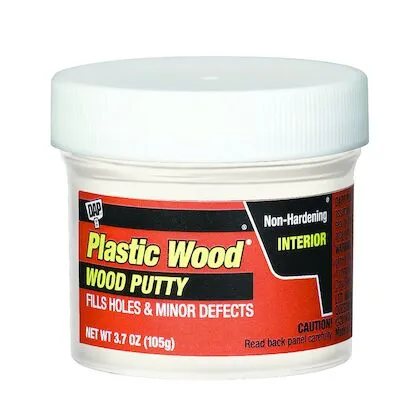 Mastic à bois, non durcissant, couleur cerise, 3.7 g, paquet de 6