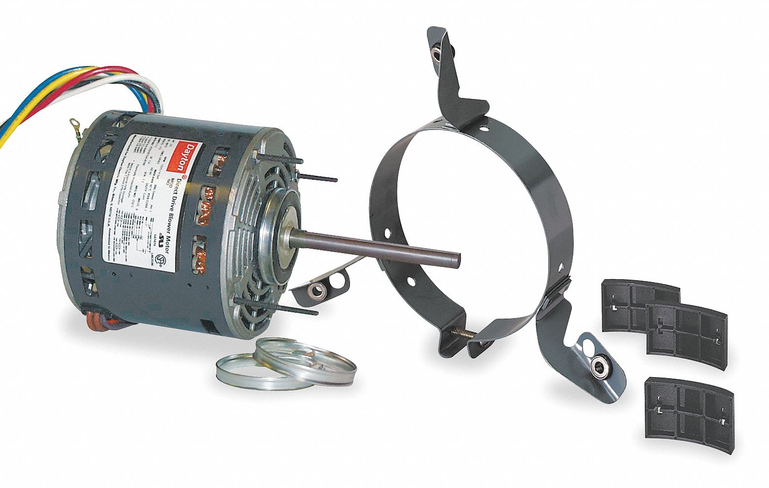 DAYTON 7E669 Direct Drive Blower Motor, 1/2 hp, 1625 Rpm | CH6MRX