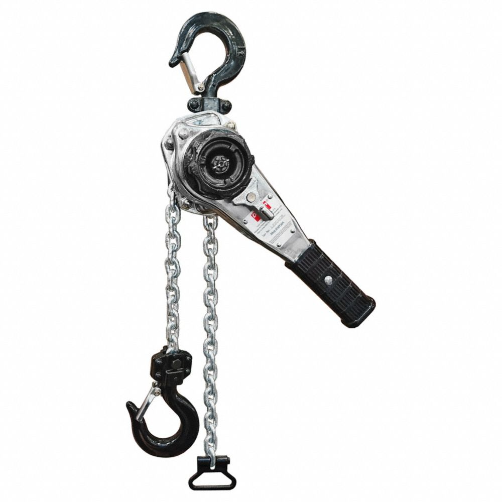 Lever Chain Hoist 20 ft Lift 2000 lb