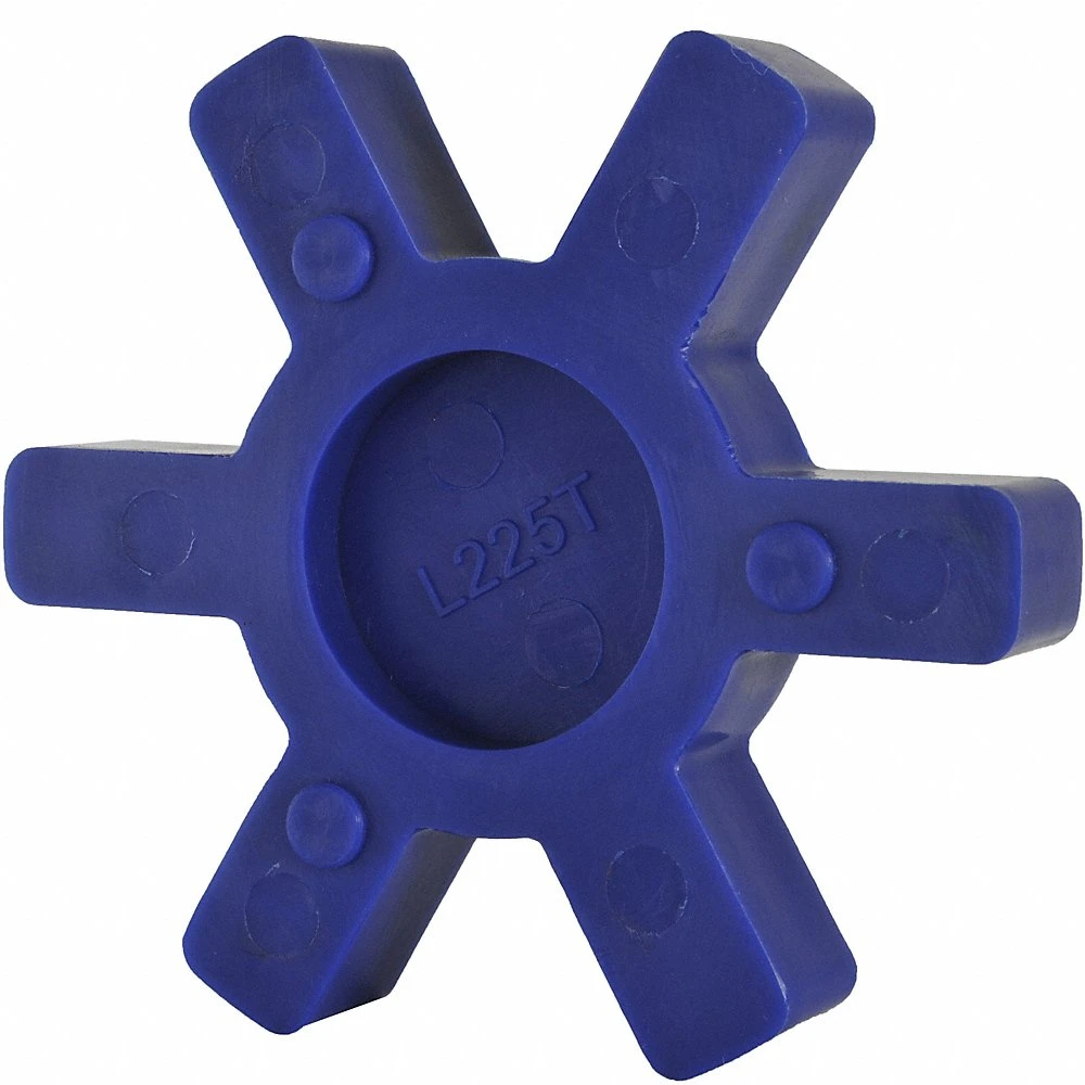 Jaw Coupling Insert, L225 Coupling Size, 4 61/64 Inch Outside Dia, 4,600 RPM Max Speed