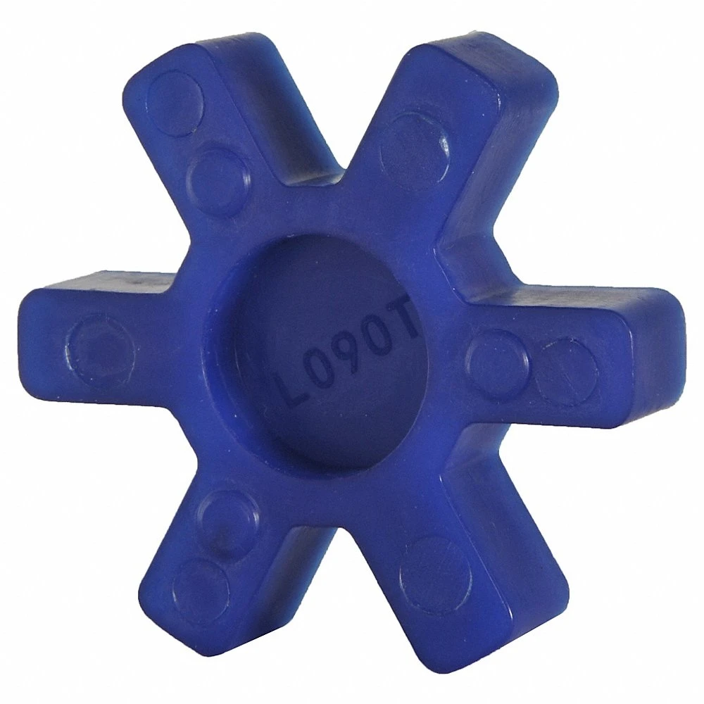 Jaw Coupling Insert, L090/L095 Coupling Size, 2 3/32 Inch Outside Dia, 0.35 HP, 90A