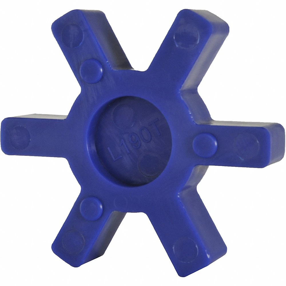 Jaw Coupling Insert, L190 Coupling Size, 4 15/32 Inch Outside Dia, 5000 RPM Max Speed