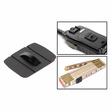 DBI-SALA 1500010 Micro D-Ring, Phones/Radios, Adhesive, Adhesive, Plastic, lb Capacity | CR2YZN 447X98