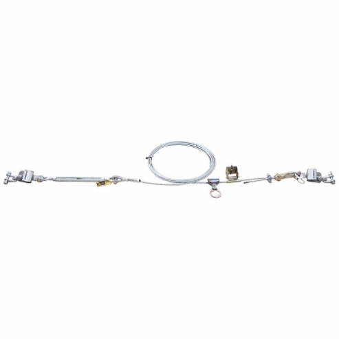 DBI-SALA 7603140 Horizontal Lifeline System, 140 ft Lifeline Length, Reusable, Anchorage Connectors | CP2QPK 40D074
