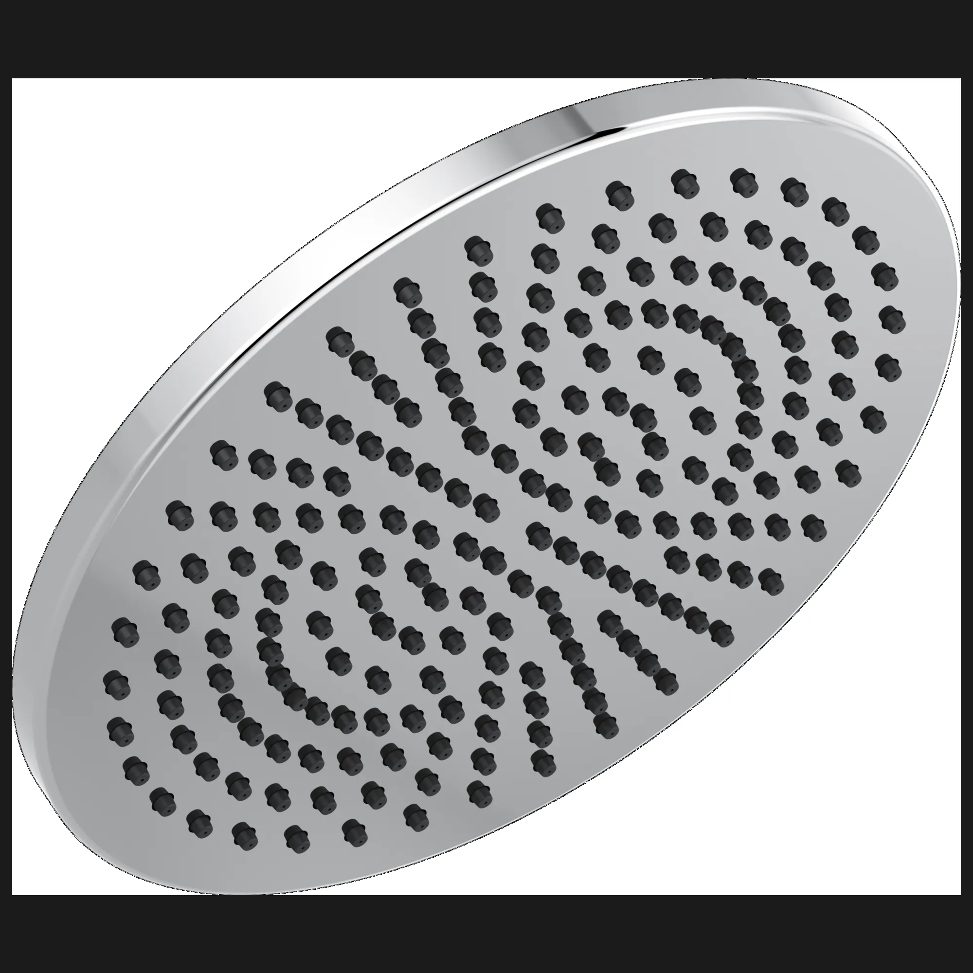 Faucet, Shower Head Showering Component Faucet, Chrome, Ceiling or Extended Wall