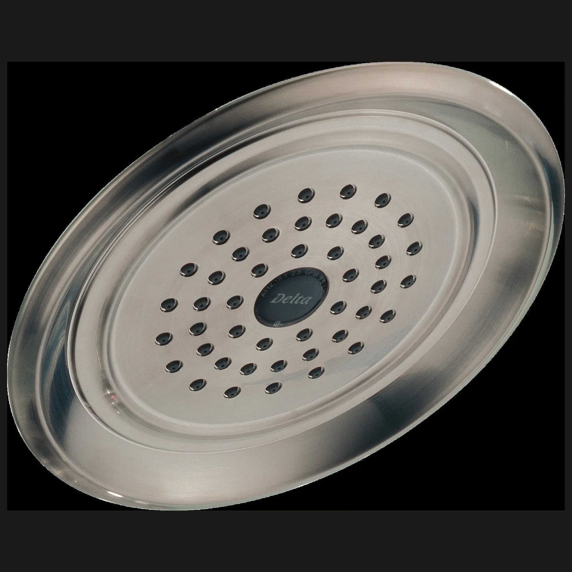 Universal Showering Components Single-Setting Raincan Shower Head