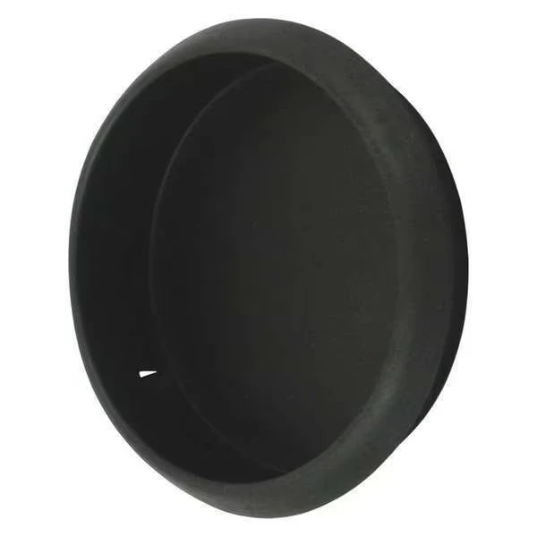 Flush Pull, Solid Brass, Black