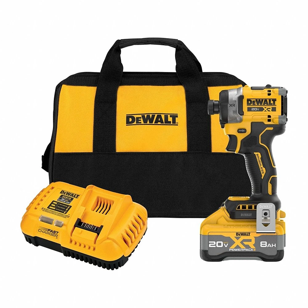 Impact Driver, 2,500 Inch-lb Max Torque, 3,800 RPM No Load Speed, 4500 ipm