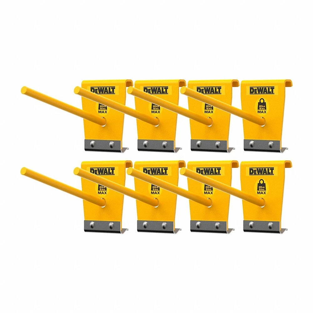 Corded Peg Hook Set, 8 Piece