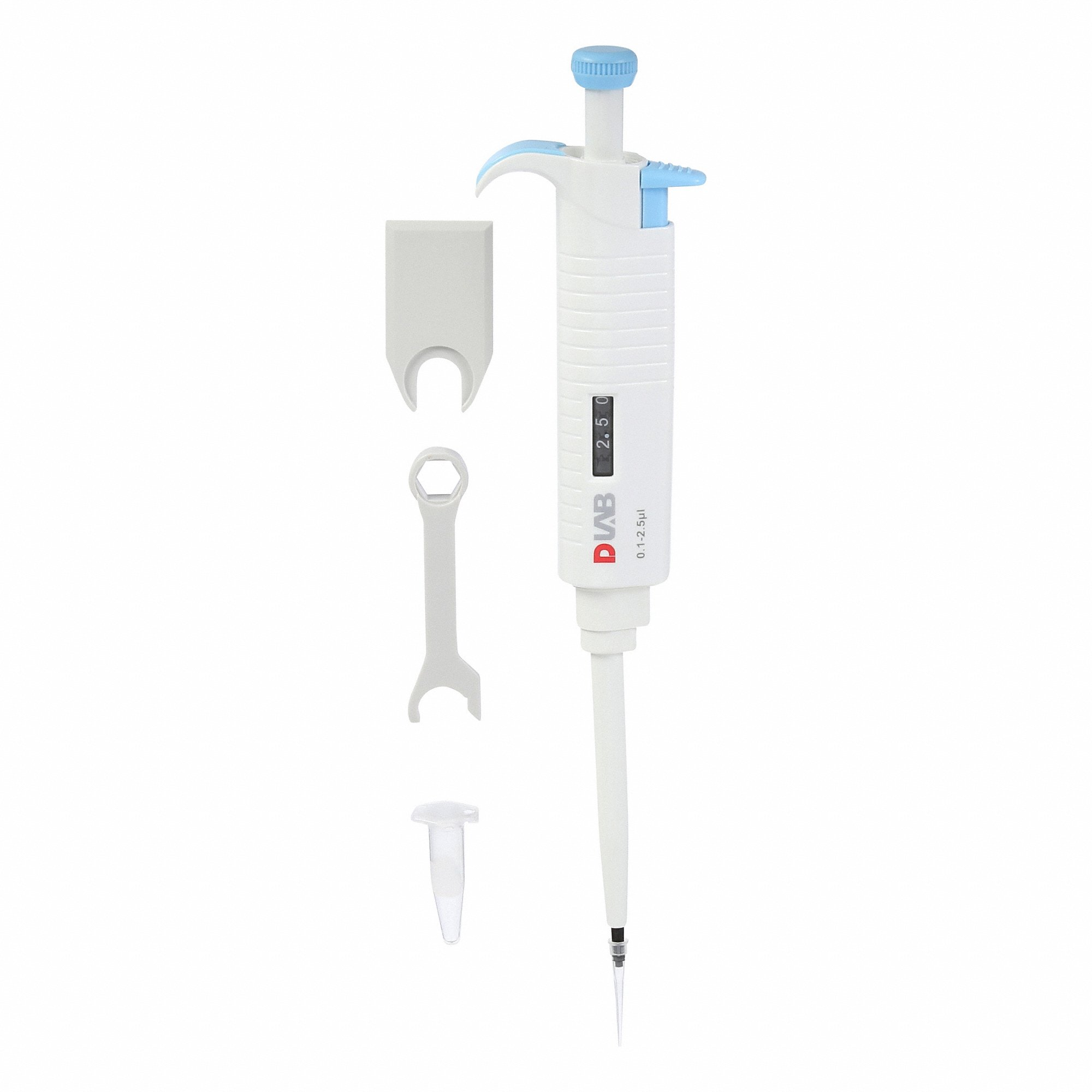 DLAB 61TA78 Pipetters, 0.1-2.5ul, 1 Channel | CP3TNC