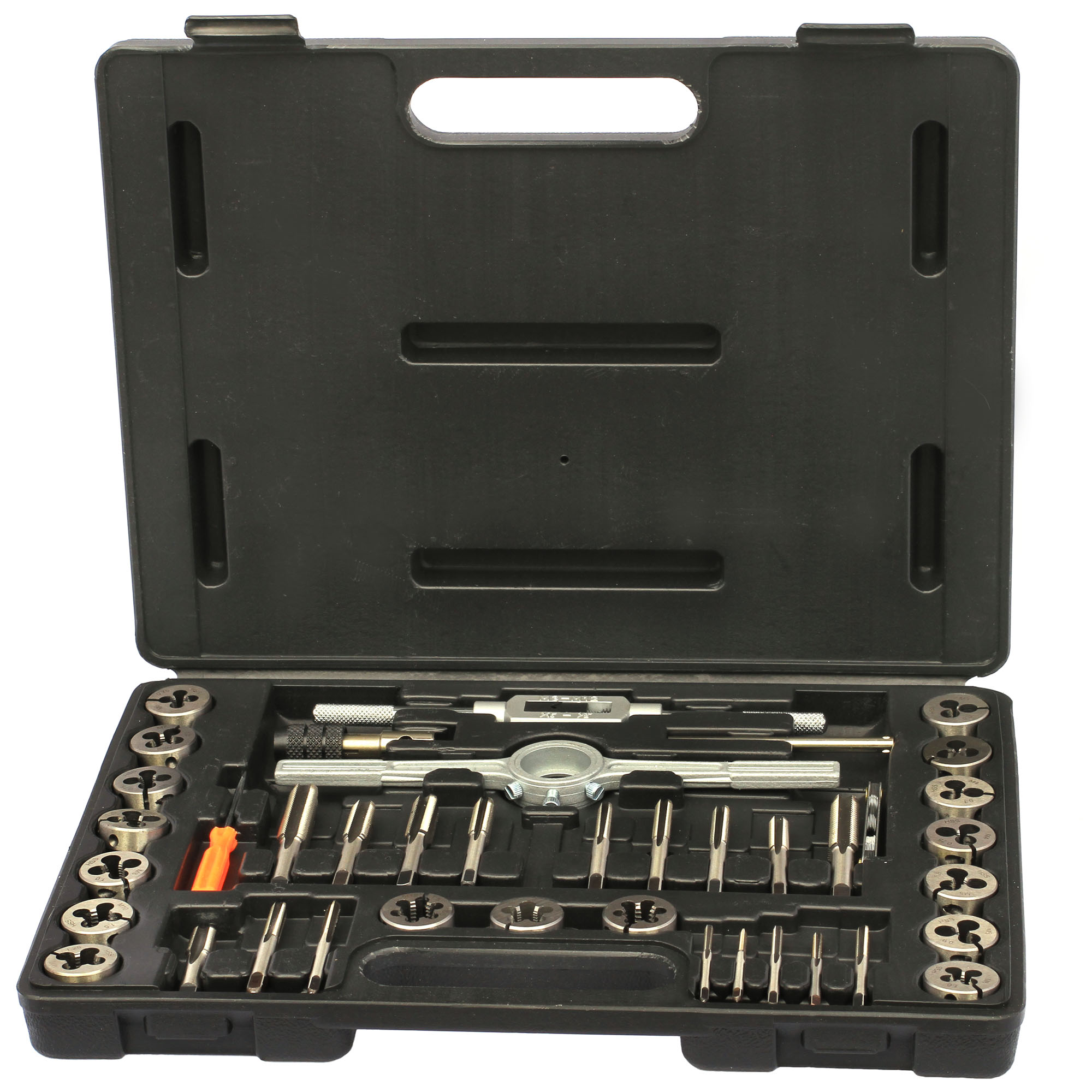 Tap And Die Set, 36 Pcs, Round Die