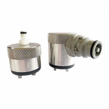 Valve Fittings for Test Kit, Gray