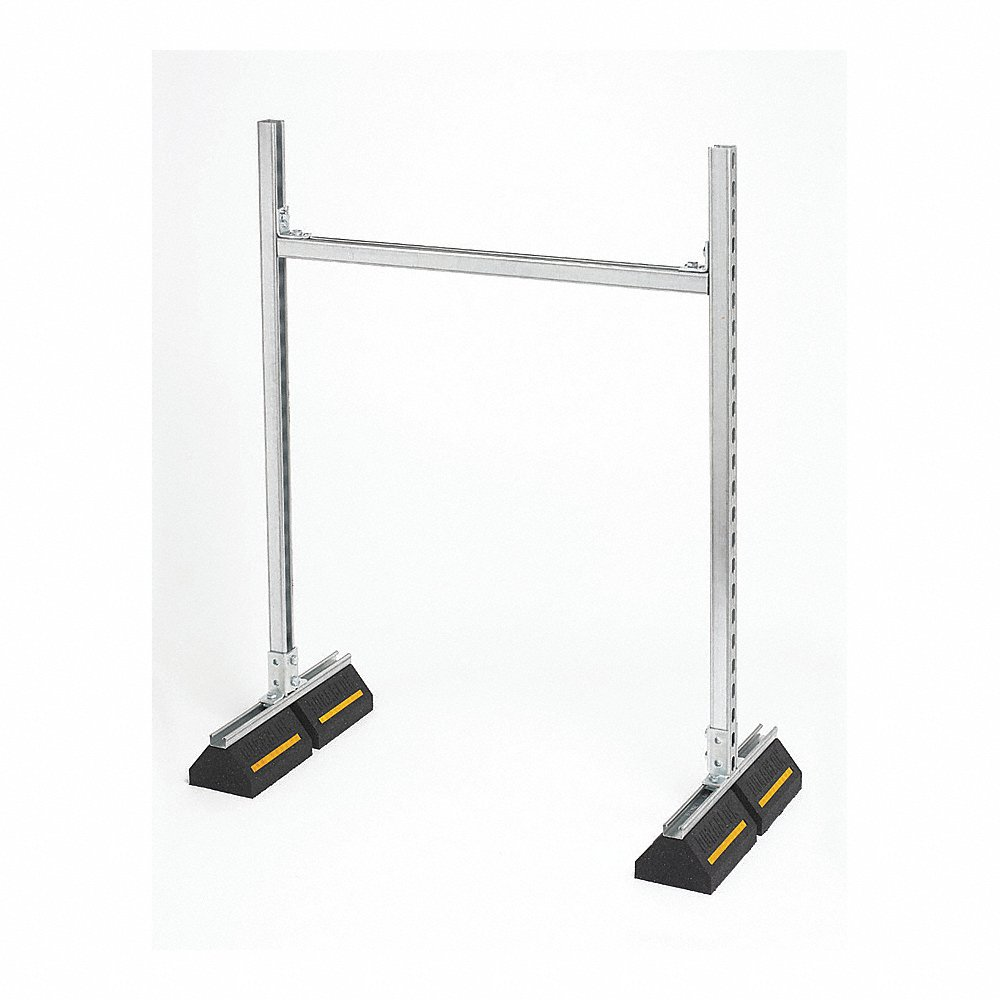 Duct Support Block, 20.75 x 43.5 Inch Size, Rubber Base