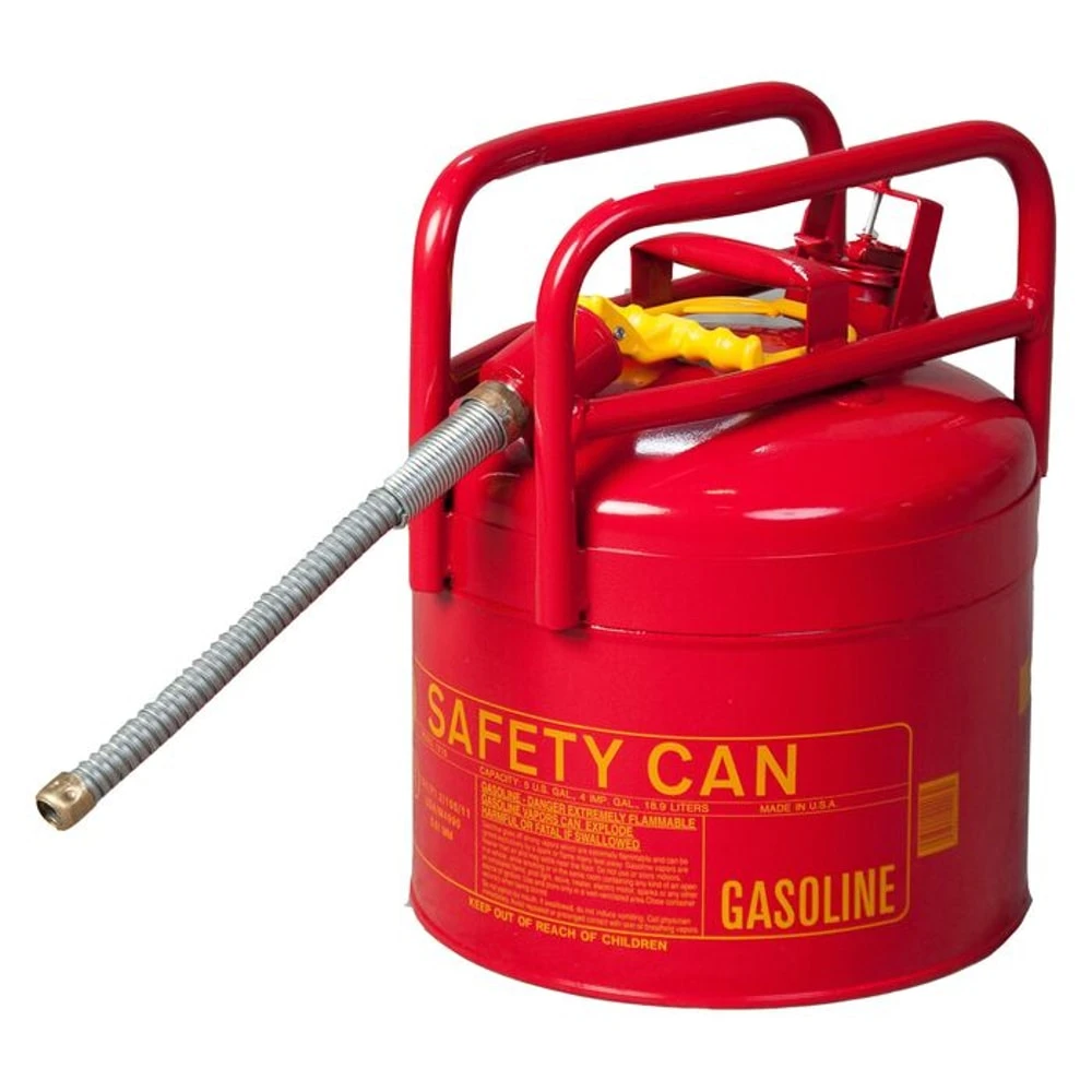 EAGLE 1215 Type Ii Dot Safety Can Red 15-3/4 Inch Height | AF2WAQ 6YG05