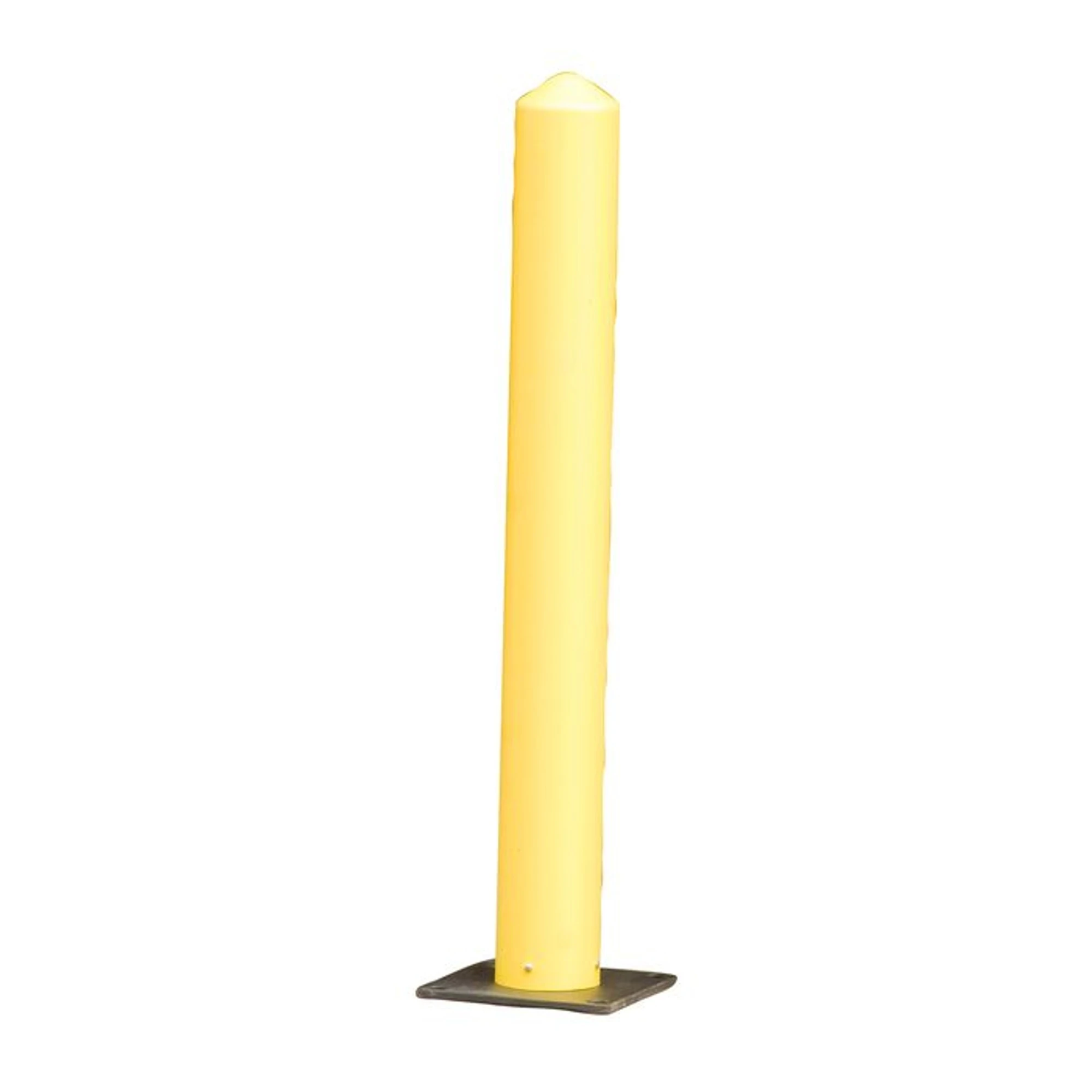EAGLE 1731 5 In x 42 In Yellow Poly Bollard Post | AG8EDC