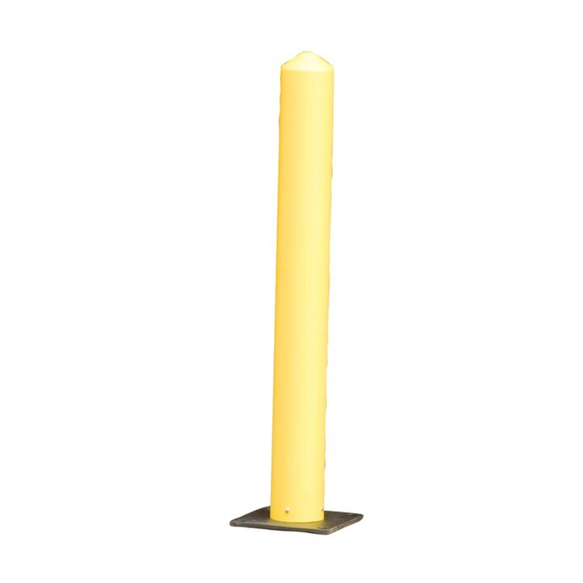 EAGLE 1733 7 In x 42 In Yellow Poly Bollard Post | AG8EDD