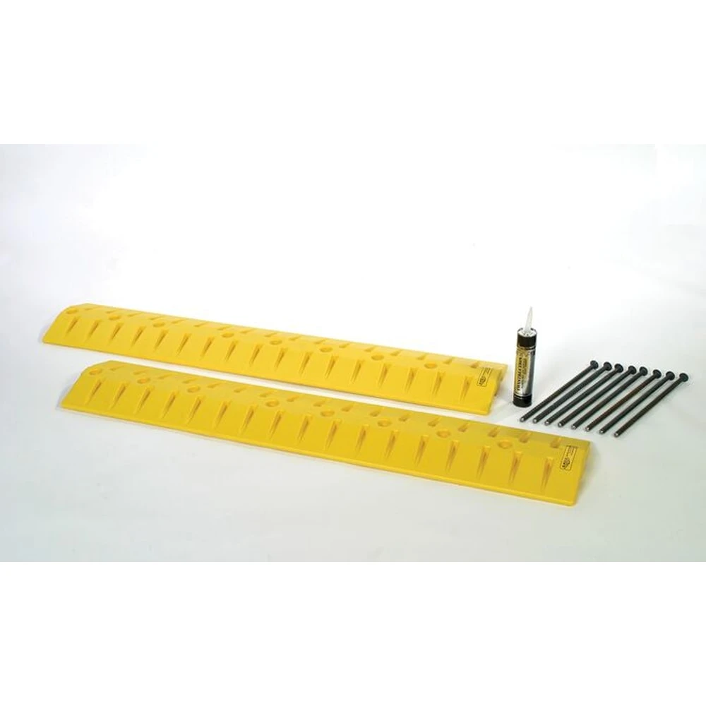 EAGLE 1792 6ft Speed Bump-Cable Guard - Yellow | AG8ECR