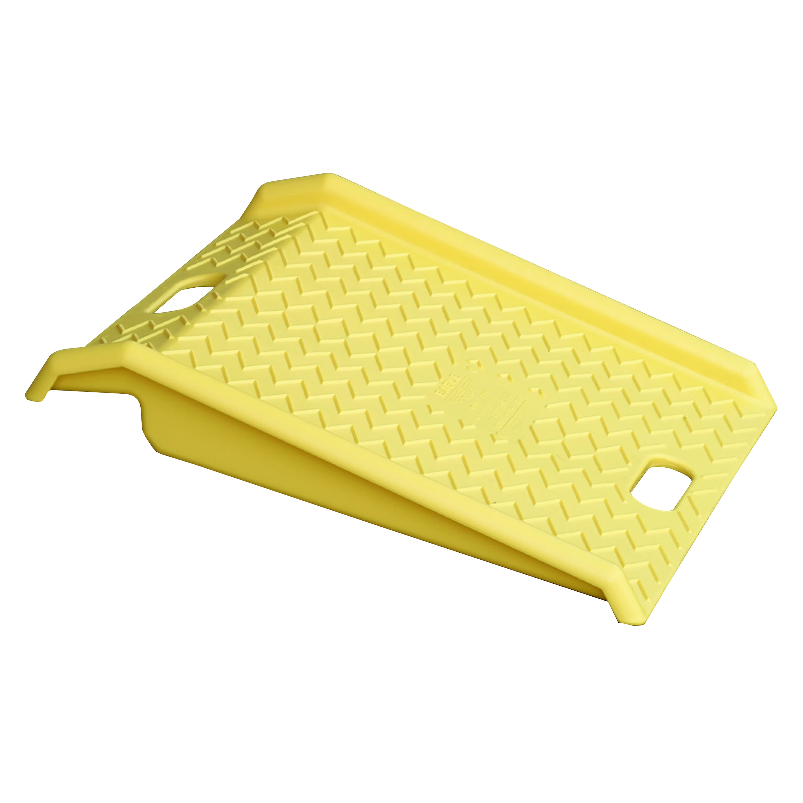 EAGLE 1794 Poly Curb Ramp, Yellow, 68.6cm x 68.6cm Size | AG8ECU EMH17940YL / 9MJF1