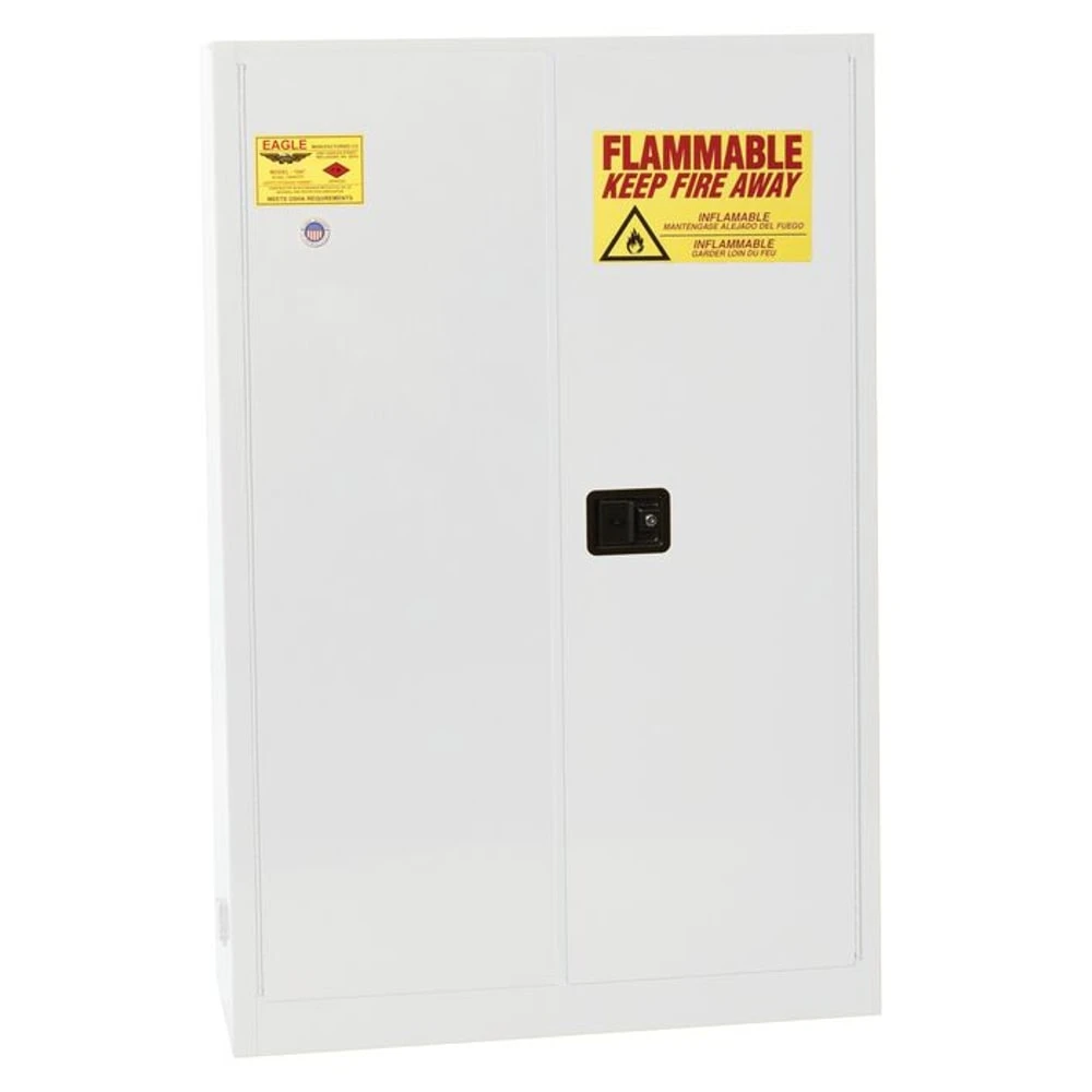 EAGLE 1945XWHTE Flammable Liquid Safety Cabinet | CE7RYG