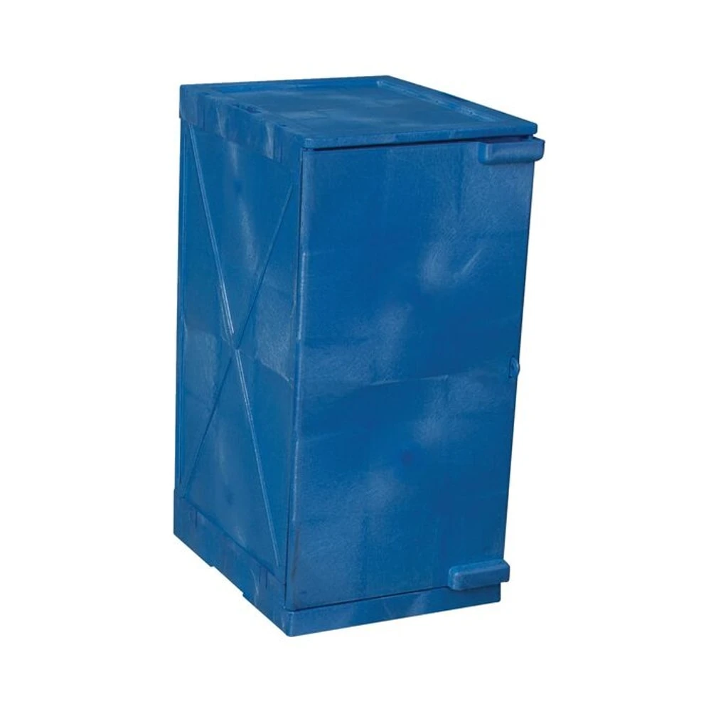 EAGLE M12CRA 12 Gallon, Modular Quik-Assembly Poly Cabinet, Blue | AG8DDL
