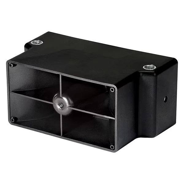 Back Up Alarm, Black, 3-5/16 Inch H