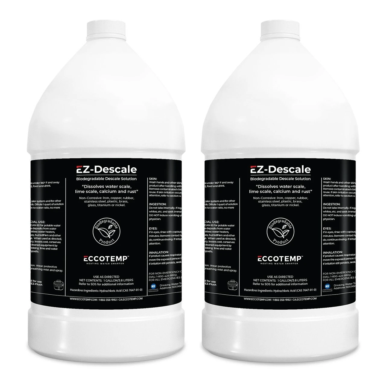 System Descaler Solution, 1 Gal, 2PK