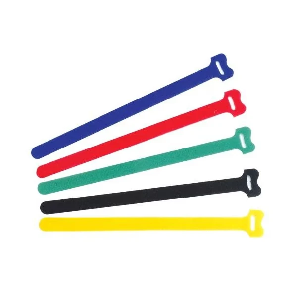 Hook and Loop Cable Tie Assortment 15pc