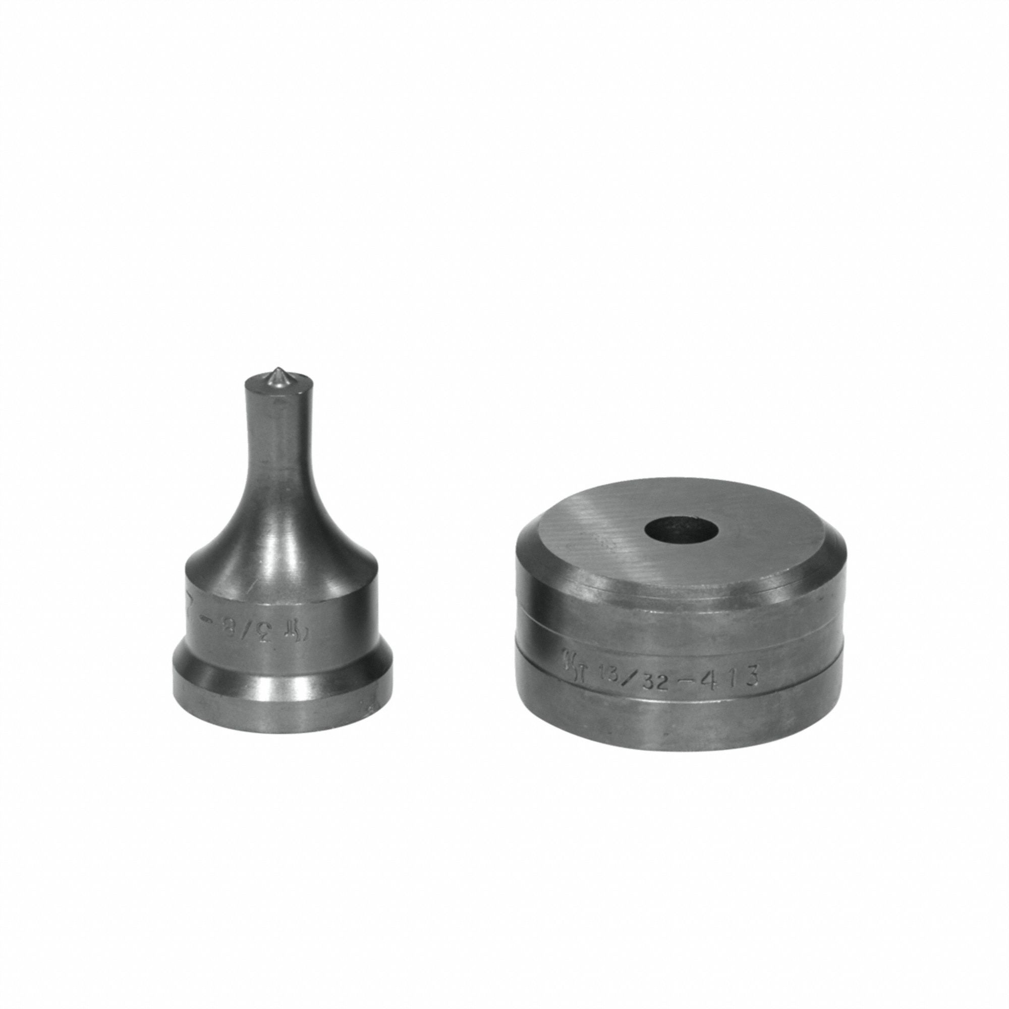 EDWARDS MFG PD3/8 Round Punch And Die Set, 3/8 Inch Size | CL3XQE
