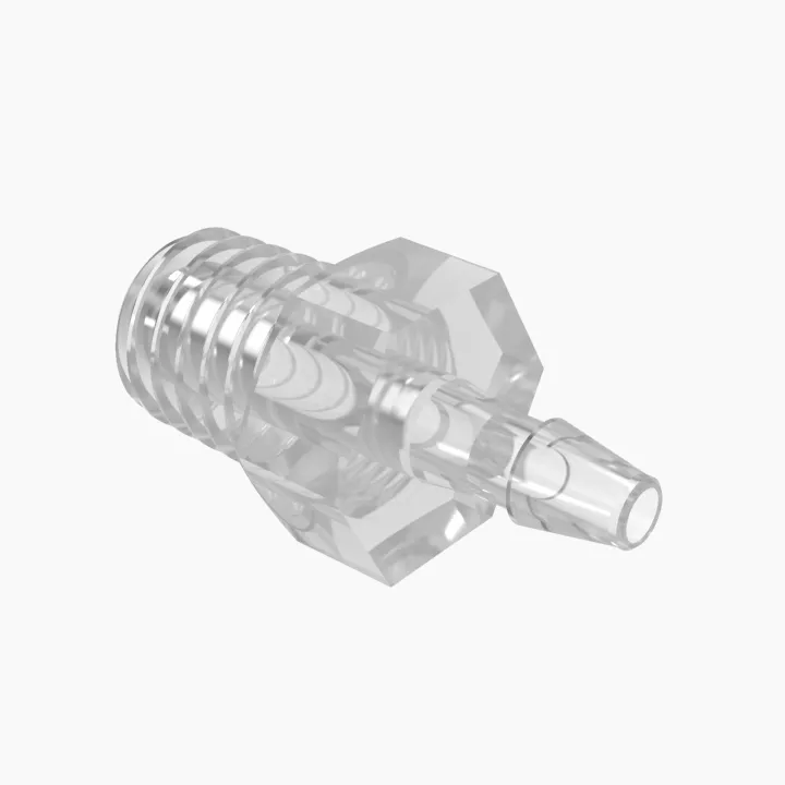 ELDON JAMES A1032T-1-200PP Adapter, 10-32 Taper Thread Size, 1/16 Inch Barb | CJ8CLV