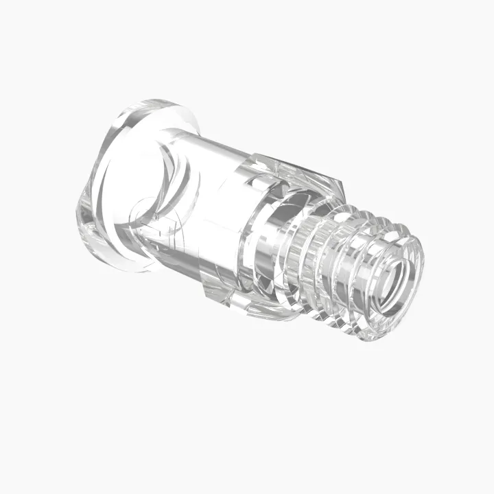 ELDON JAMES A1032UNF-LFCVU-QC Female Luer, 10-32 UNF Thread Size, Crystal | CJ8CMM