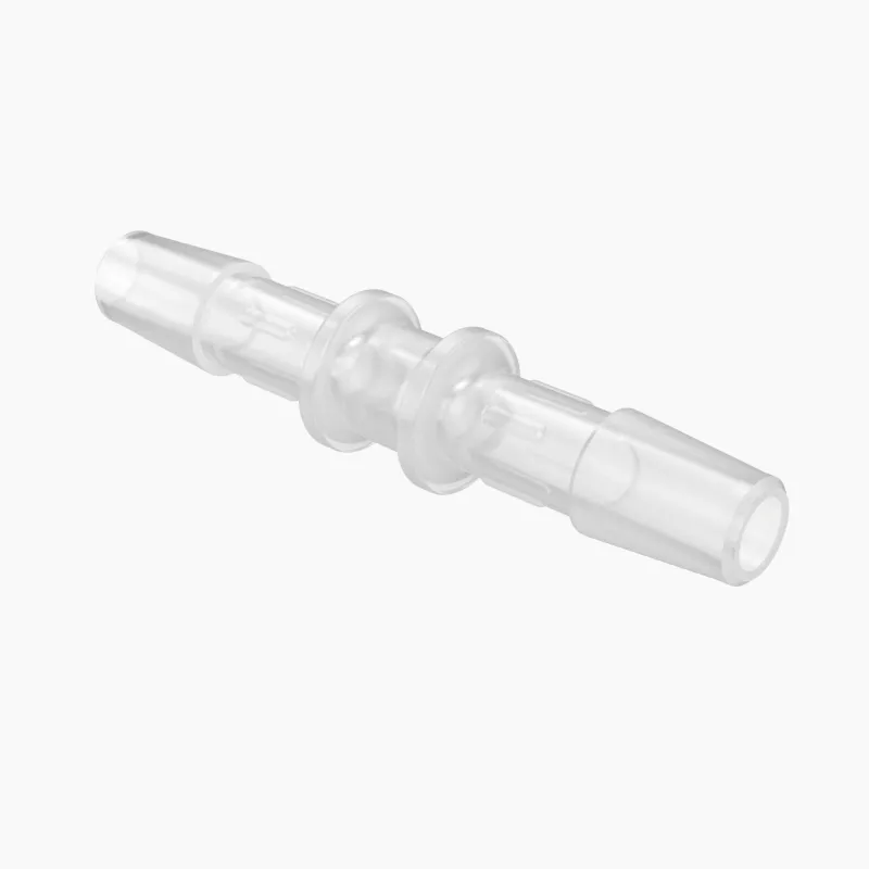 ELDON JAMES C0-4PP-QC Straight Coupler, 1/4 Inch Inside Dia., Non Animal Derived Polypropylene QC | CJ8EEH