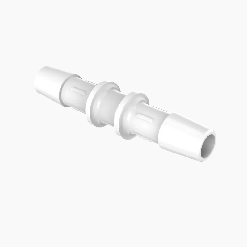ELDON JAMES C0-5WN Straight Coupler, 5/16 Inch Inside Dia., White Nylon | CJ8EFD