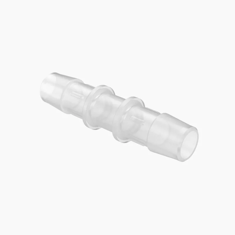 ELDON JAMES C0-8PP Straight Coupler, 1/2 Inch Inside Dia., Non Animal Derived Polypropylene | CJ8EGP