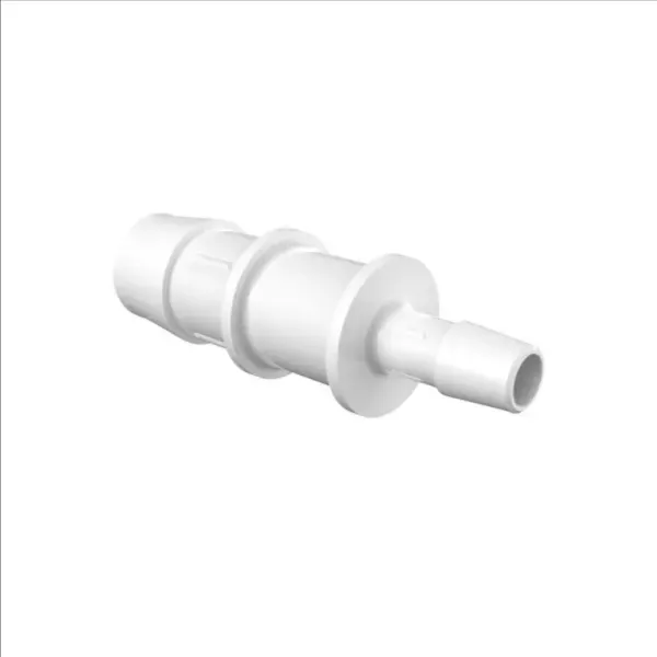ELDON JAMES C12-6WN Reduction Coupler, 3/4 x 3/8 Inch Inside Dia., White Nylon | CJ8ELE