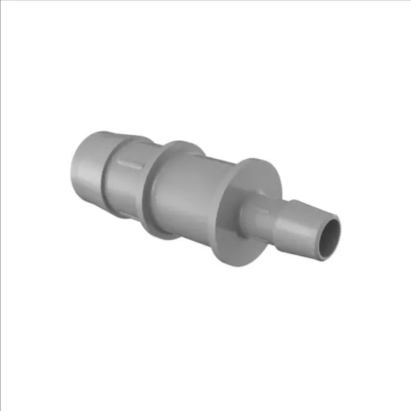 ELDON JAMES C16-8PVDF Reduction Coupler, 1 x 1/2 Inch Inside Dia., Gray Kynar 740 | CJ8ENL