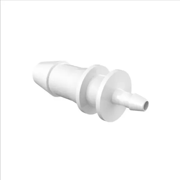 ELDON JAMES C4-1.5-200NN Connector, 1/4 x 3/32 Inch Barb, Natural Nylon | CJ8ETN