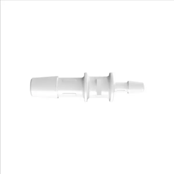 ELDON JAMES C5-2.5WP Reduction Coupler, 5/16 to 5/32 Inch Barb, White Polypropylene | CJ8EWJ