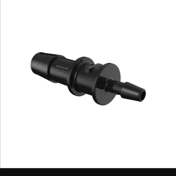 ELDON JAMES C6-2.5GFBN Barbed Reduction Coupler, Inch Size, Glass Filled Black Nylon | CJ8EXR