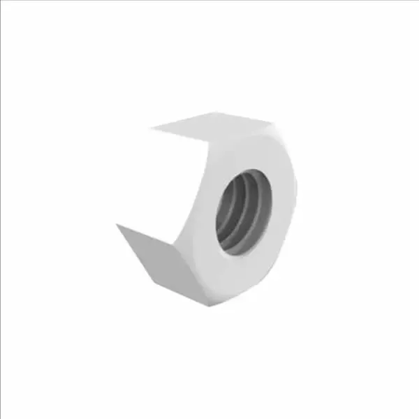 ELDON JAMES HEX1428NN Hex Nut, 1/4-28 UNF Thread Size, 0.425 Inch Flat, 0.235 Inch Thick, Natural Nylon | CJ8NHF