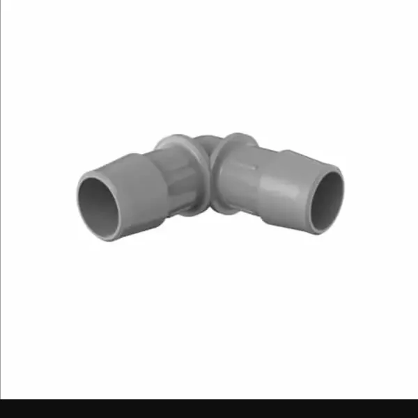 ELDON JAMES L0-12PVDF Elbow, 3/4 Inch Inside Dia., Gray Kynar 740 | CJ8FGL