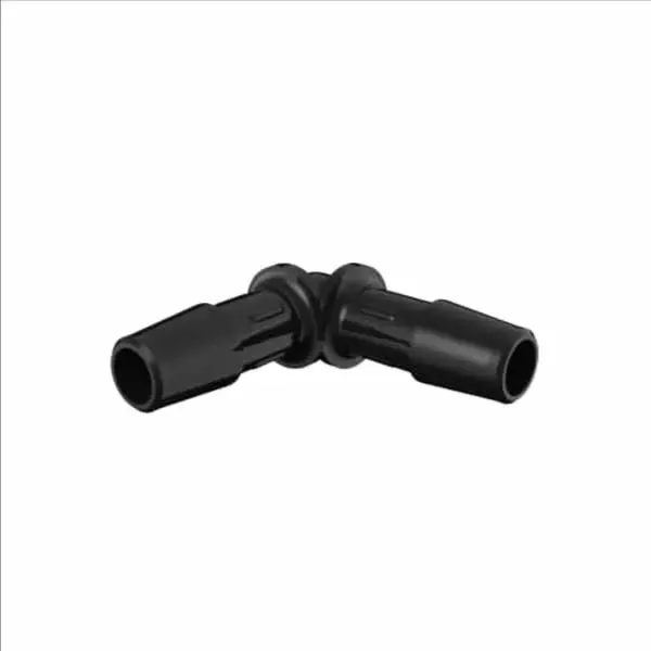 ELDON JAMES L0-5BN Elbow, 5/16 Inch Inside Dia., Black Nylon | CJ8FLC