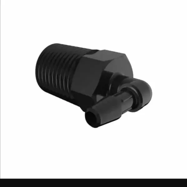 ELDON JAMES L4-2.5GFBN Glass Filled Black Nylon Elbow, 1/4 NPT Size, 5/32 Inch Size | CJ8FZZ