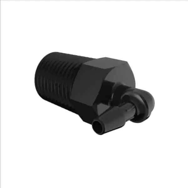 ELDON JAMES L4B-2GFBN Barbed Elbow, 1/4-19 BSP To 1/8 Size | CJ8GDD