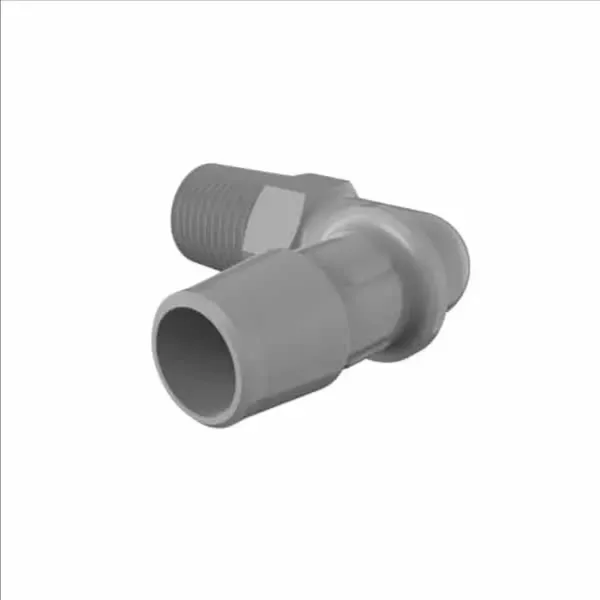 ELDON JAMES L4B-8PVDF Barbed Elbow, 1/4-19 BSP To 1/2 Size | CJ8GFH