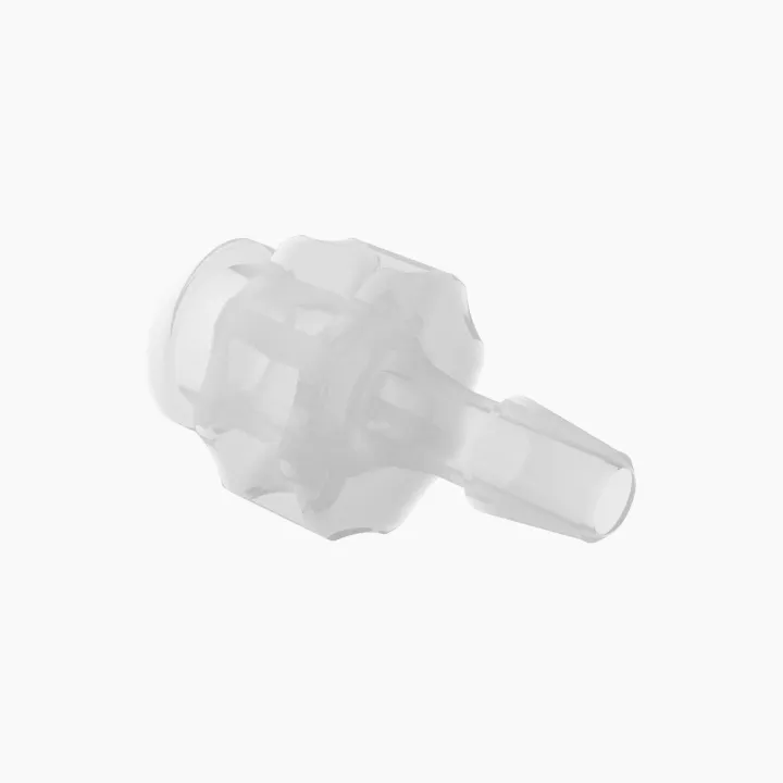 ELDON JAMES LBF-3NK7-QC Large Bore Female Luer, 3/16 Inch Inside Dia., Natural Kynar 740 QC | CJ8GMM