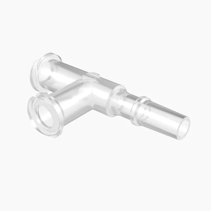 ELDON JAMES LFT-RLPP-QC Luer, Female (2x) Tee, Male Rotating Luer, Lock, Polypropylene | CJ8GVQ