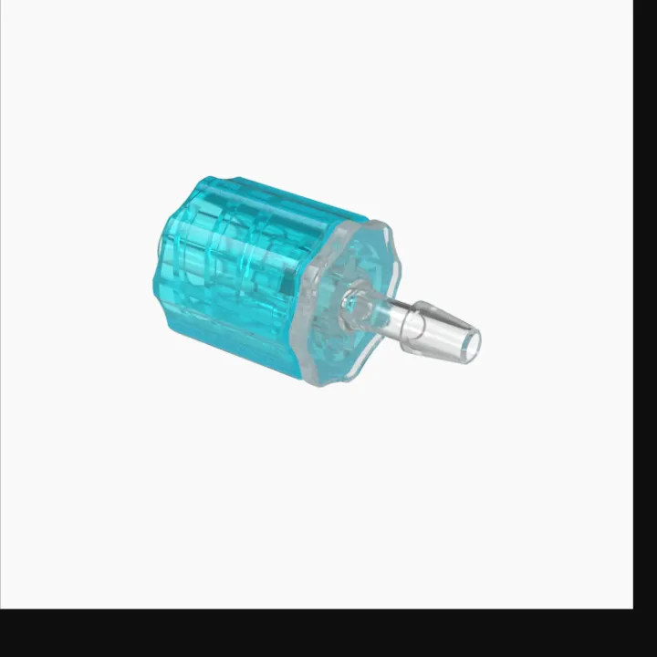 ELDON JAMES LMSLN-1.5PP-B Stationary Male Luer, Lock 3/32 Barb Size, Non Animal Derived Polypropylene, Berry | CJ8HJR