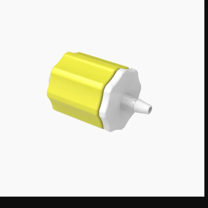 ELDON JAMES LMRLN-1MN-Y-QC Male Rotating Lock and Nut Assembly, 1/16 Inch Inside Dia., Yellow | CJ8HAH