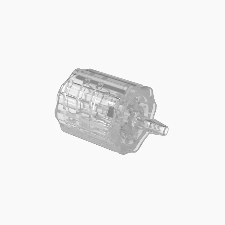 ELDON JAMES LMRLN-1PP Male Lock and Nut Assembly, 1/16 Inch Inside Dia., Polypropylene, Natural | CJ8HAJ